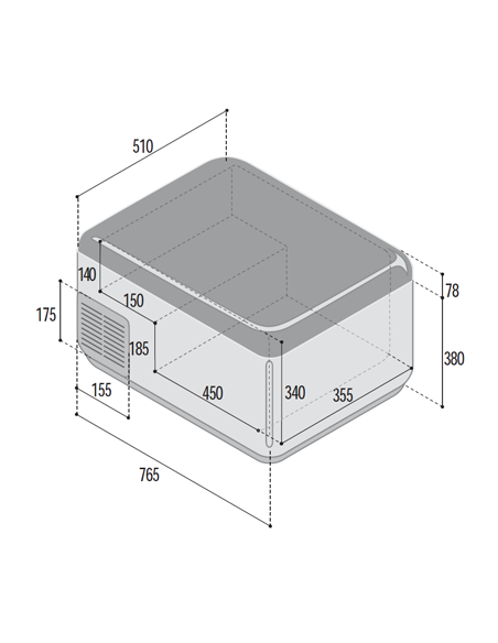 VITRIFRIGO C65D Frigo-Freezer II