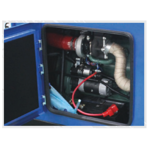HYUNDAI GENERATORE TRIFASE SILENZIATO 12KW/15KVA STAGE II