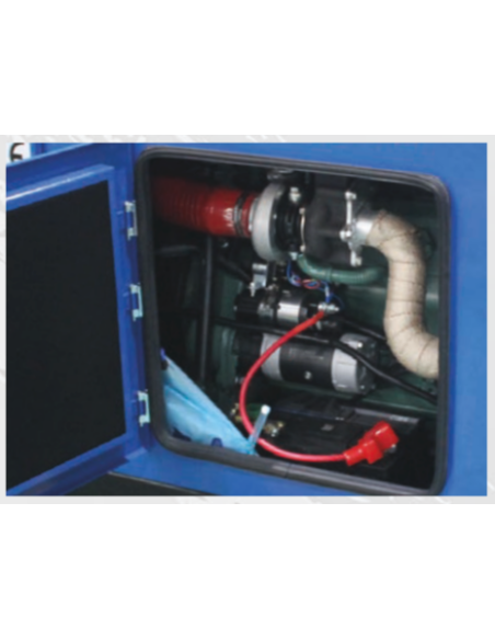 HYUNDAI GENERATORE TRIFASE SILENZIATO 20KW/25KVA STAGE II