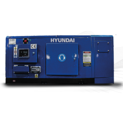 HYUNDAI GENERATORE TRIFASE SILENZIATO 20KW/25KVA STAGE II