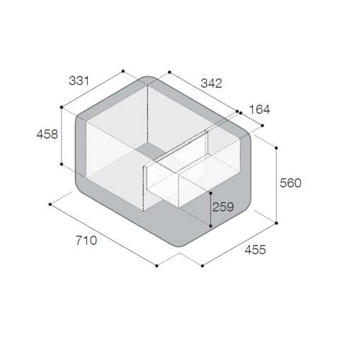 VITRIFRIGO VF65P Frigo-Freezer Portatili II