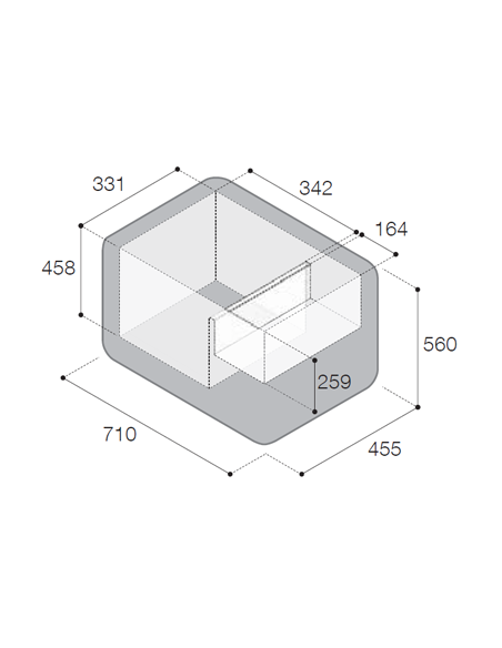 VITRIFRIGO VF65P Frigo-Freezer Portatili II