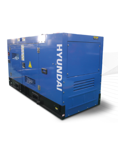 HYUNDAI GENERATOR THREE-PHASE SILENCED 24KW/30KVA STAGE II