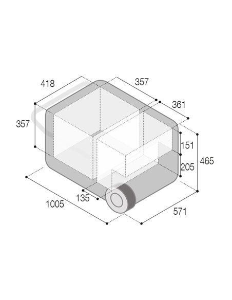 VITRIFRIGO VFD95 Frigo-Freezer Portatili IV