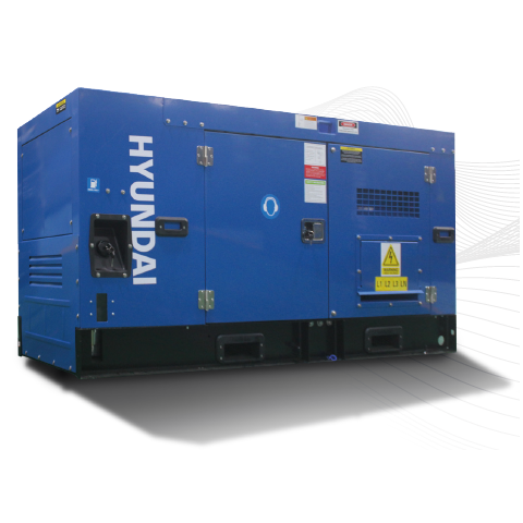 HYUNDAI GENERATORE TRIFASE SILENZIATO 40KW/50KVA STAGE II