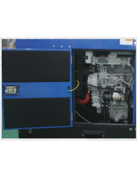 HYUNDAI GENERATORE TRIFASE SILENZIATO 60KW/75KVA STAGE II