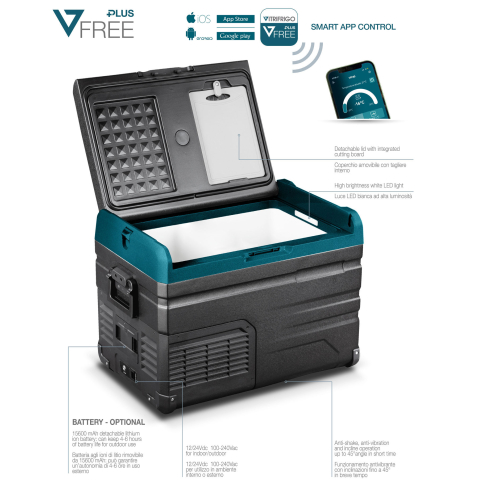 VITRIFRIGO VFP50 Frigo-Freezer Portatili I