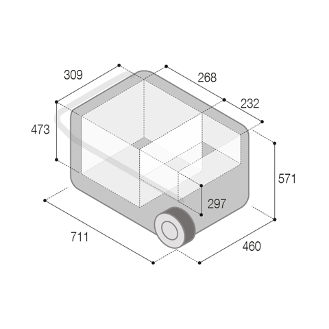 VITRIFRIGO VFT60 Frigo-Freezer Portatili