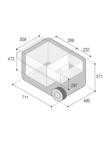 VITRIFRIGO VFT60 Frigo-Freezer Portatili