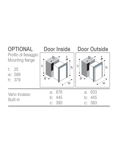 VITRIFRIGO C47 Drawer Fridge-Freezer II