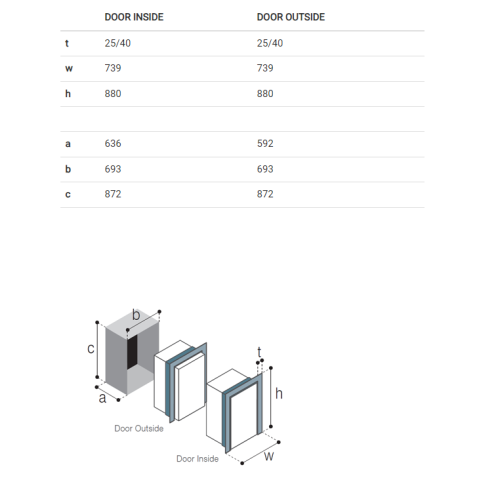 VITRIFRIGO DW210 OCX2 DTX Freezer/ Refrigerator