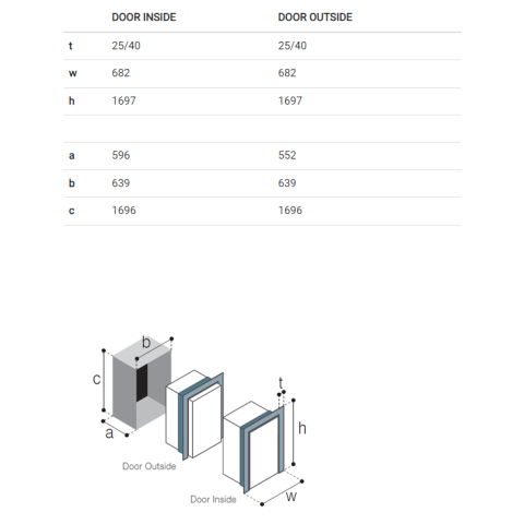 VITRIFRIGO DW360 OCX2 BTX Frigo-Freezer