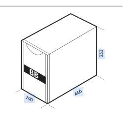 Battery Box BBX SEP 72V BB B1