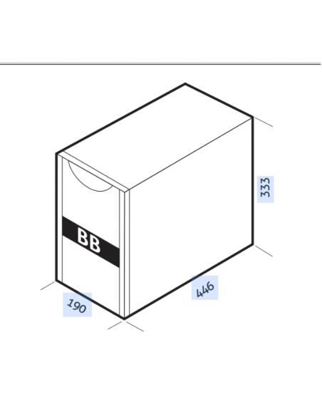 Battery Box BBX 1320 480V BB T4 3F