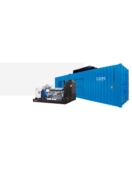 CGM 1250B Generator Set 1250kVA Silent Cabin
