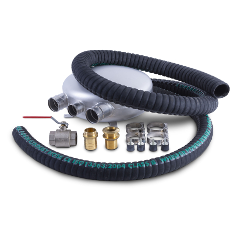 Water/gas separator kit 63 mm (2 ½”)