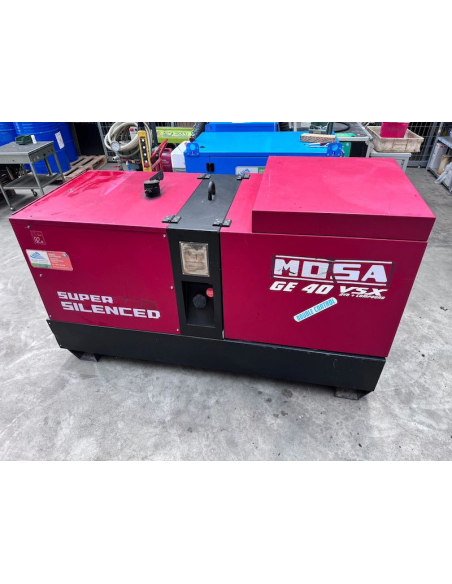 MOSA GE 40 VSX EAS Gruppo Elettrogeno USATO REVISIONATO Monofase/Trifase