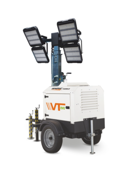 GENERAC VTEVO Y1 Light Tower 4x320W with Generator