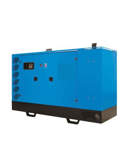 GRUPPO ELETTROGENO 135KVA CON QUADRO AUTOMATICO SUPERSILENZIATO
