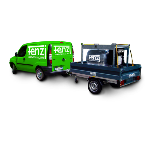 FENZI G7 Serbatoio in ferro per carburante gasolio 310LT