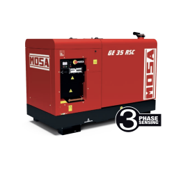 MOSA GE 35 RSC GENERATOR SET THREE-PHASE 33KVA STAGE 3A
