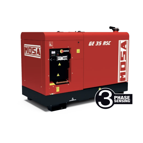 MOSA GE 35 RSC GENERATOR SET THREE-PHASE 33KVA STAGE 3A