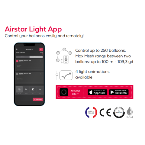 AIRSTAR Sirocco1000 AC Flex LightGlob