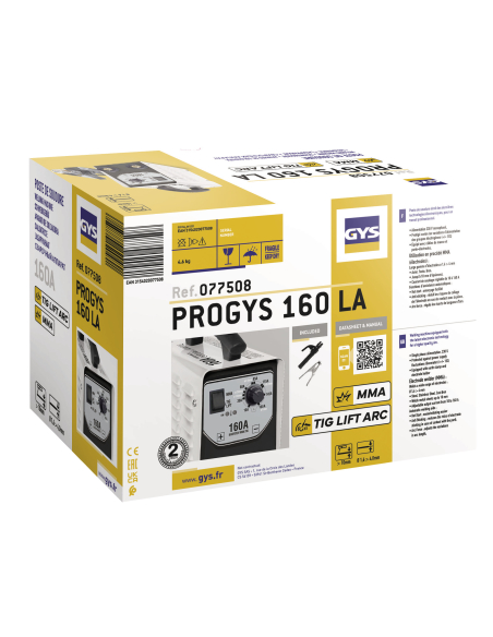 GYS PROGYS 160 LA - SALDATRICE MMA INVERTER