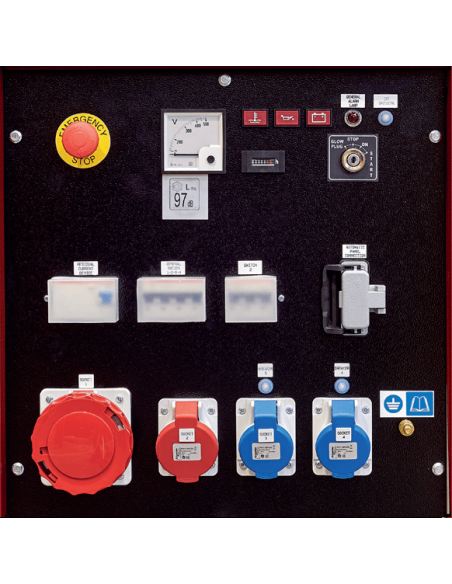 GENSET MGF 33 Y Gruppo Elettrogeno Monofase/Trifase Stage V 33KVA AVR