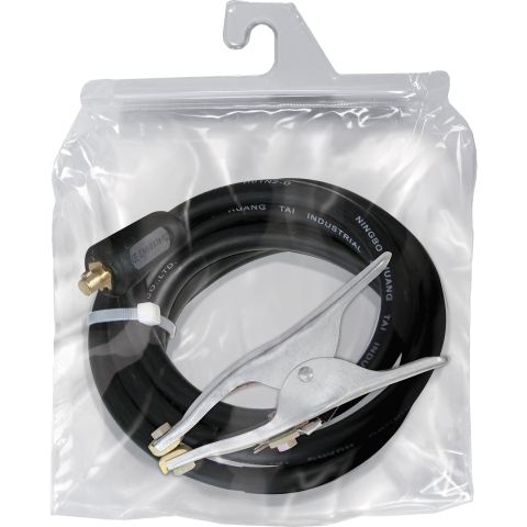 GYS CAVO MASSA 250A - 25mm² - 4m-CONNETT. 35/50mm² -Pinza con treccia