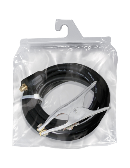 MASS CABLE 400A  - 35mm² - 4m-CONNECT. 35/50mm² -Pin with braid