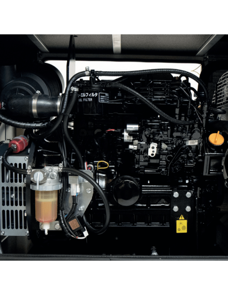 GENSET MG23ISY Generator Group StageV 1000lt 22KVA