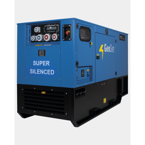 GENSET MG 70 SS-I GRUPPO ELETTROGENO 66KVA SILENZIATO MONOFASE/TRIFASE AVR