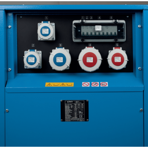 GENSET MG88SSI Generator Group Stage0 88KVA AVR