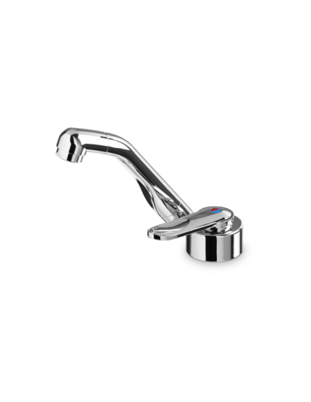 Dometic Tap AC539 Rubinetto cromato a leva singola