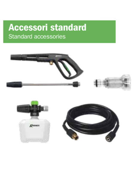RIBIMEX PRNHP05 Induction pressure washer RX5 2200W 460LT