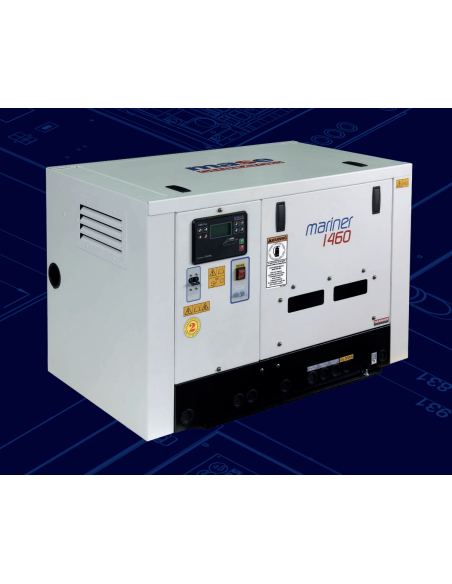 MASE MARINER 1460 S GENERATORE MARINO SILENZIATO 13.5KW