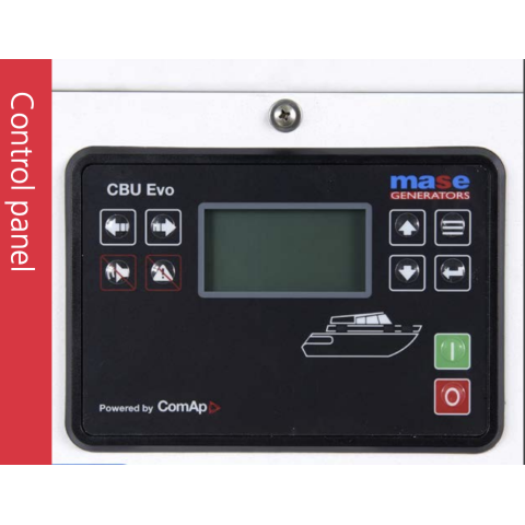 MASE MARINER 1460 S GENERATORE MARINO SILENZIATO 13.5KW