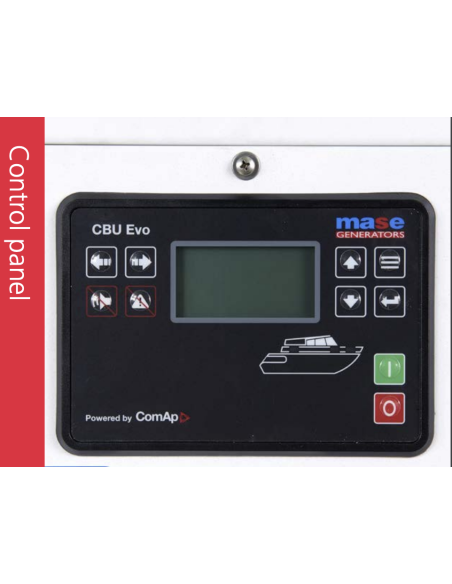MASE MARINER 1460 S SILENCED MARINE GENERATOR 13.5KW