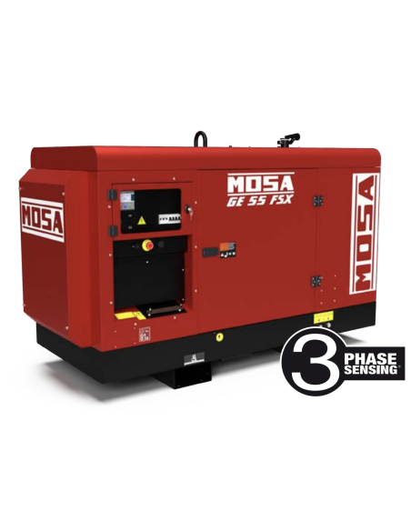 MOSA GE 55FSX Gruppo Elettrogeno 55KVA 400V