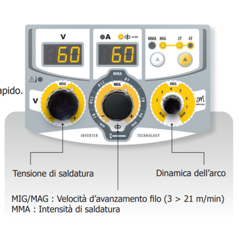 GYS MULTIWELD 400T SALDATRICE MIG - MAG - MMA Inverter
