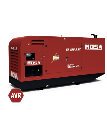 MOSA GE 495 SSX Gruppo Elettrogeno 500KVA 400V AVR