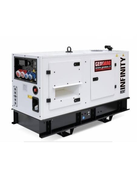 GENMAC Infinity-Rent G20PS Gruppo Elettrogeno 22KVA AVR
