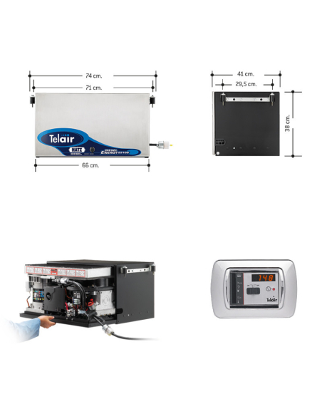 Generatore TELAIR Energy 2510D Automatico | Manel Service