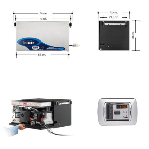 TELAIR ENERGY 2510D manual generator | Manel Service