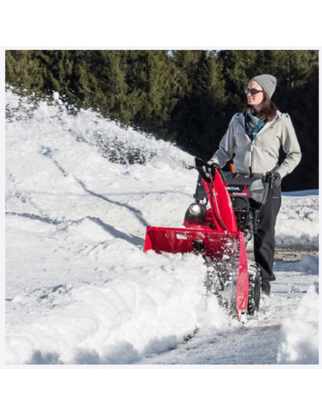 HONDA HSS 760A EW Snowplough with wheels 4.1KW