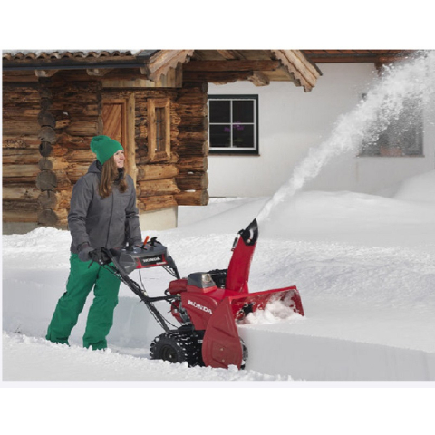 HONDA HSS 760A EW Snowplough with wheels 4.1KW
