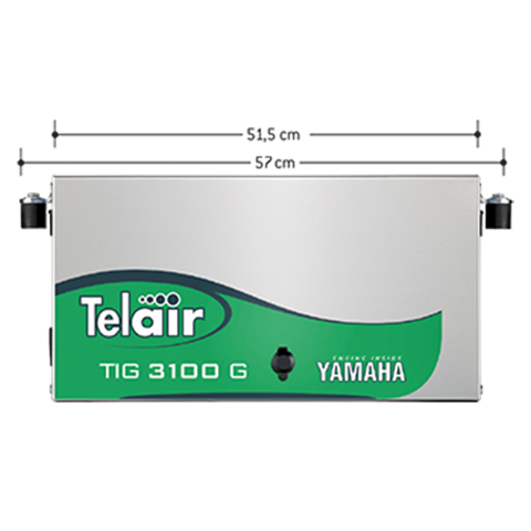 Telair Tig 3100G Gas Vehicular Generator