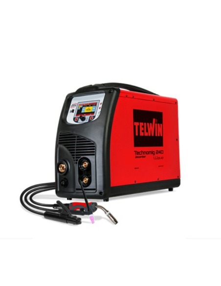 TECHNOMIG 240 WAVE  MIG-MAG/FLUX/BRAZING/MMA/TIG DC-Lift welding machine.
