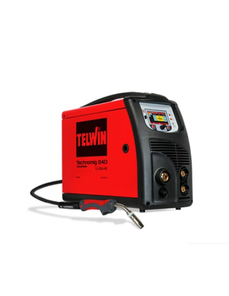 Saldatrice TECHNOMIG 240 WAVE MIG-MAG/FLUX/BRAZING/MMA/TIG DC-Lift.